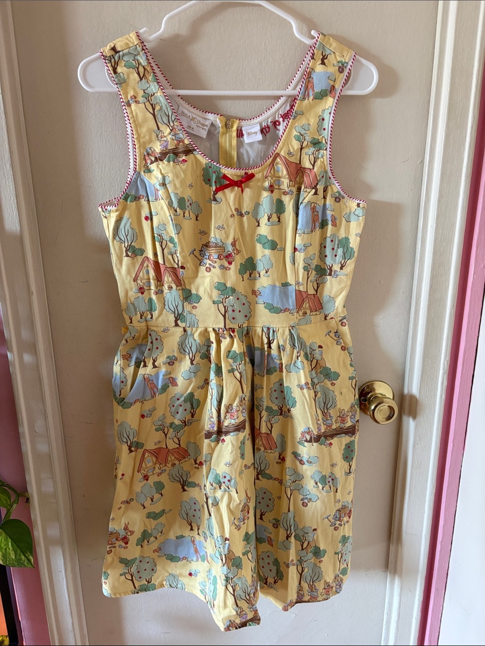 Disney x Stitch Shoppe by Loungefly Yellow Snow White Woodland Dress